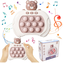 GIOCO POP IT MUSICALE ORSO MARRONE