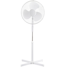 VENTILATORE DA TERRA 16 POLLICI BIANCO