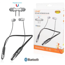 CUFFIE SPORTIVE BLUETOOTH DA COLLO CON MAGNETE NERE/SILVER
