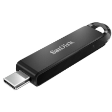 PENDRIVE SANDISK 32GB FLASH DRIVE ULTRA USB-C 3.1 NERO