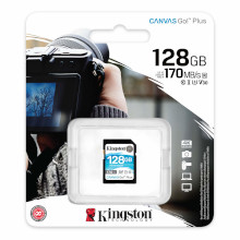 MEMORIA SD 128GB CANVAS GO G3 SUPPORTO 4K 170 MB/S