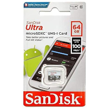 SCHEDA DI MEMORIA MICRO SD SANDISK 64 GB