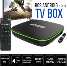 BOX TV R69 ANDROID 10 6K 64GB QUAD CORE SJ-R21
