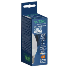 LAMPADINA LED E14 CHIP CREE 3.7W CANDELA 6500K