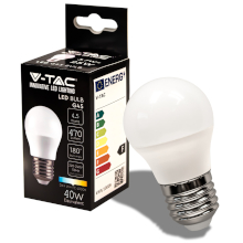 LAMPADINA LED E27 4.5W G45 4000K