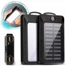 POWER BANK A ENERGIA SOLARE 20.000MAH CON TORCIA E BUSSOLA