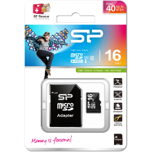 MICRO SD 16 GB CLASS 10 + ADATTATORE SD IN BLISTER