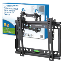 SUPPORTO PER TV ESPERANZA INCLINABILE CASTOR 14-50 POLLICI
