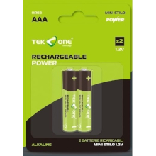 2 BATTERIE RICARICABILI AAA 800 MAH