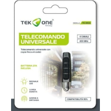 TELECOMANDO UNIVERSALE PER CANCELLI 433MHZ FINO A 4 CODICI TK-DR31
