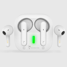 AURICOLARI WIRELESS BLUETOOTH 5.4 COLORE BIANCO