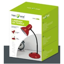 LAMPADA DA TAVOLO ROSSA TO-LT06A