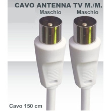 CAVO ANTENNA TV M-M 1.5M IN BLISTER TO-TVM60