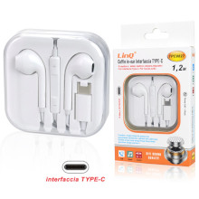 CUFFIE CON MICROFONO TYPE-C 1.2M