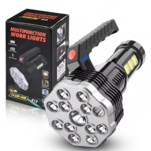 TORCIA TATTICA USB CON 16 LED COB