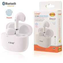 AURICOLARI BLUETOOTH CON CONTROLLO TOUCH BIANCHI