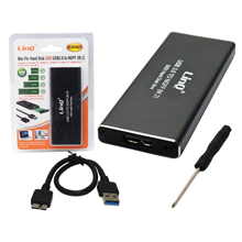 BOX PER SSD M.2 NGFF - INTERFACCIA USB3