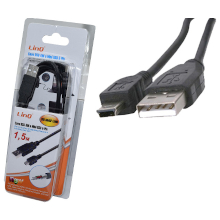 CAVO DA USB A USB MINI 5PIN 1.5M IN BLISTER
