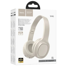 CUFFIE WIRELESS BLUETOOTH HOCO W46 200MAH 20H BIANCHE