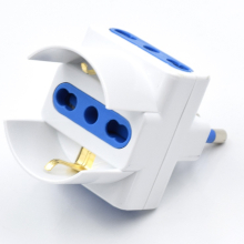 ADATTATORE CON SPINA 16A E 2 PRESE 16A + 1 SCHUKO 16A CONFEZIONATO